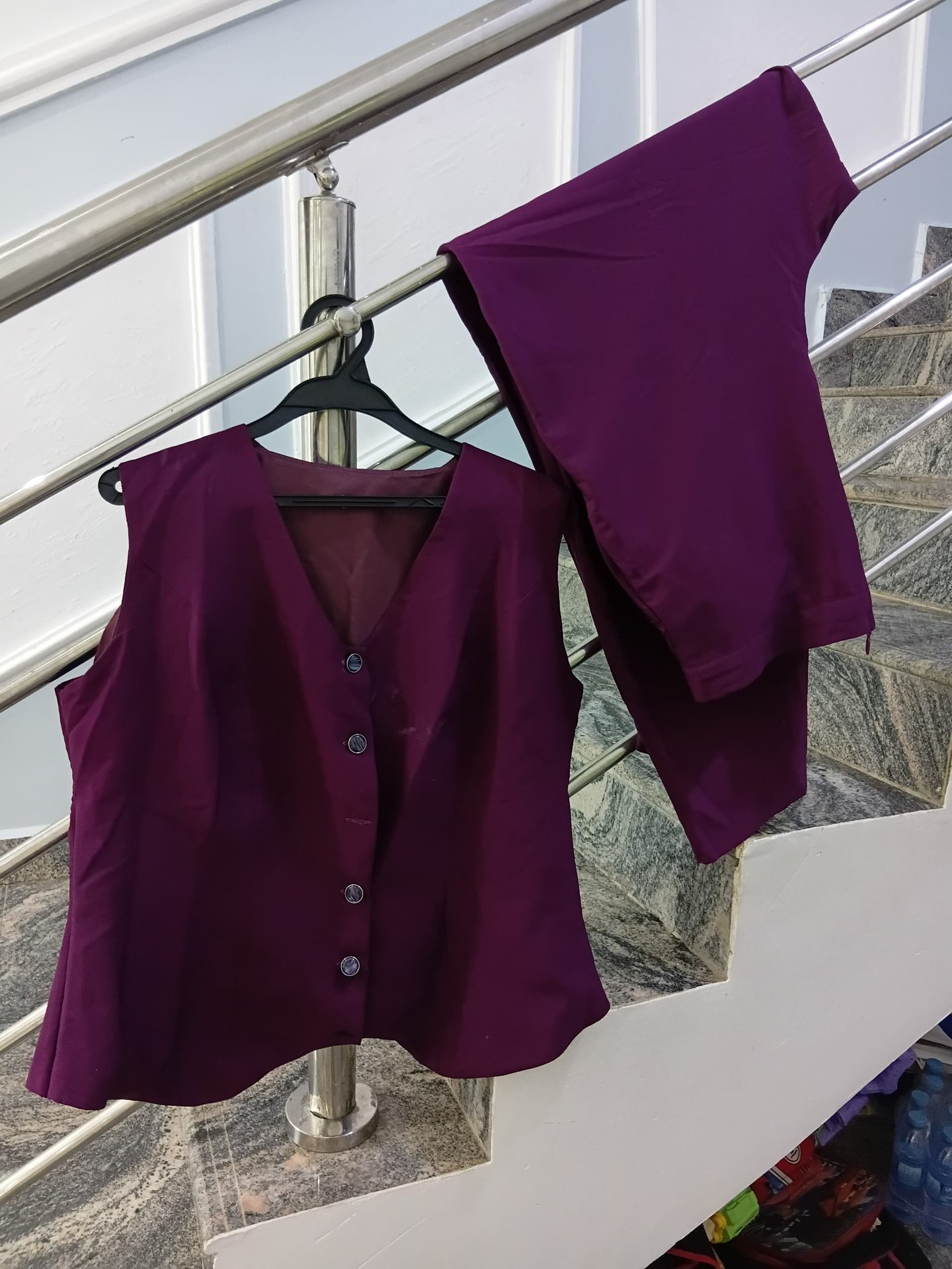 2 piece( waist coat & pant trouser)